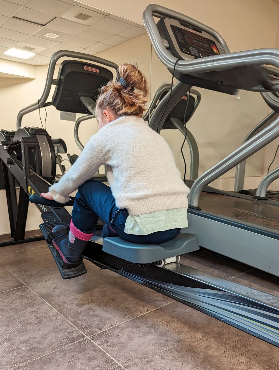 Fitnessraum mit Sportgeräten im Obzor Beach Resort